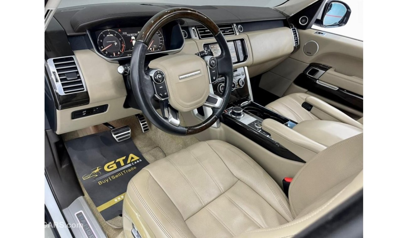 Land Rover Range Rover 2014 Range Rover Vogue SE Supercharged, Full Service History, Warranty, GCC