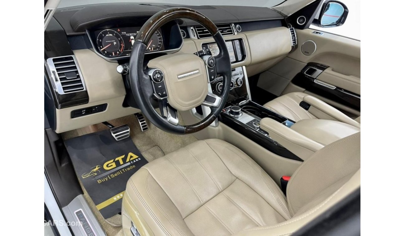 لاند روفر رانج روفر فوج إس إي سوبرتشارج 2014 Range Rover Vogue SE Supercharged, Full Service History, Warranty, GCC