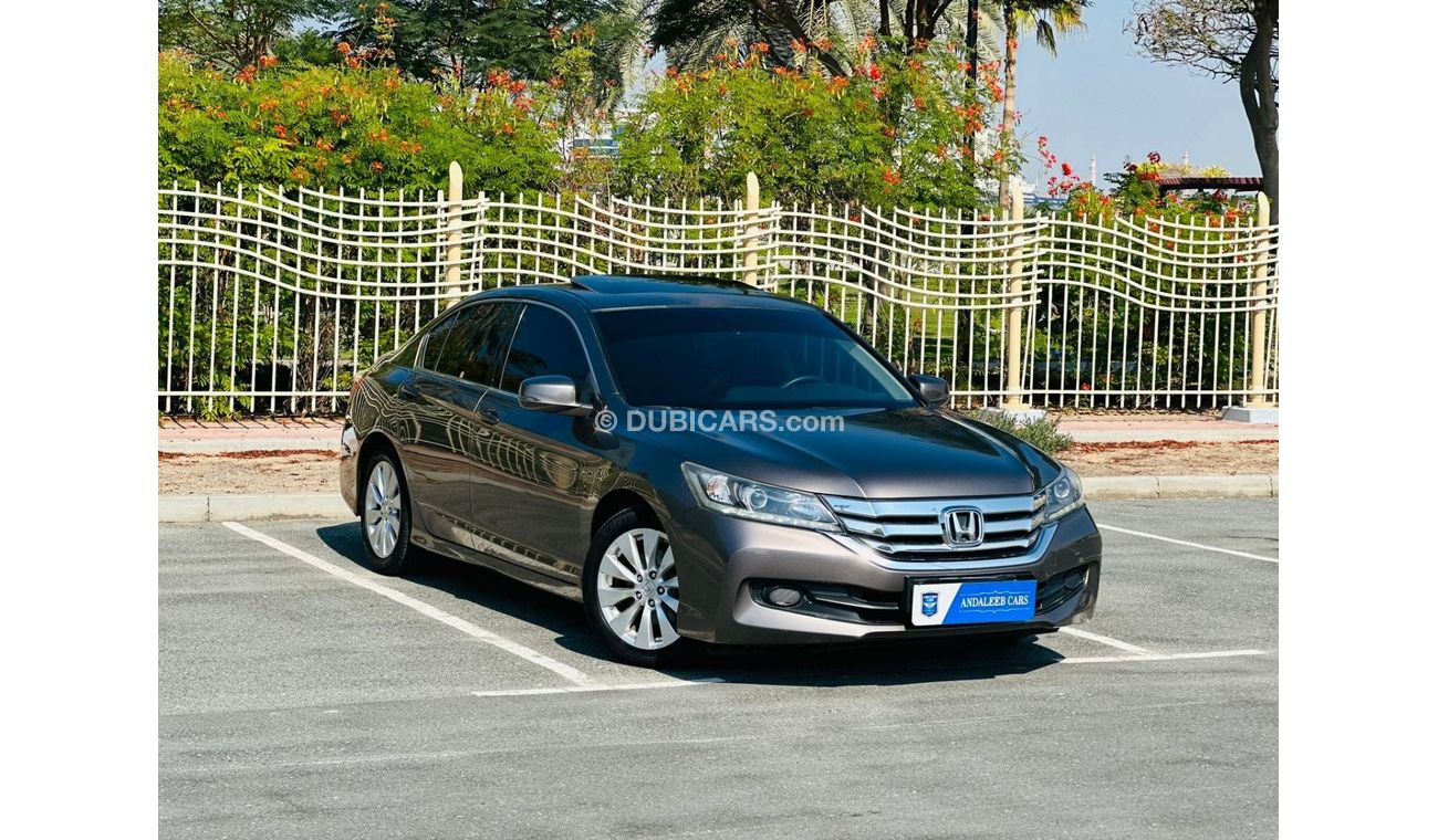 Honda Accord EX AGENCY MAINTAINED || HONDA ACCORD 2.4 V4 FWD || ORIGNAL PAINT || FULL OPTION || 0%DP || GCC
