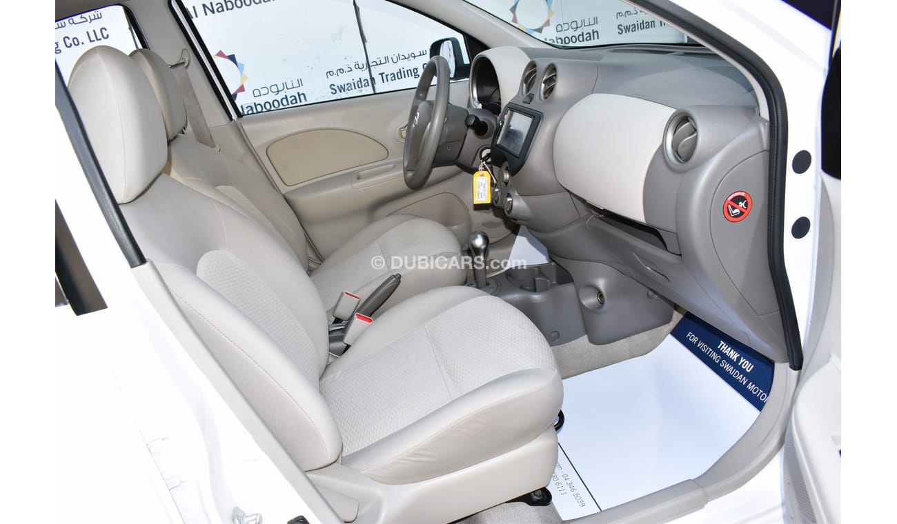 Nissan Micra AED 479 PM | 1.5L SV GCC DEALER WARRANTY