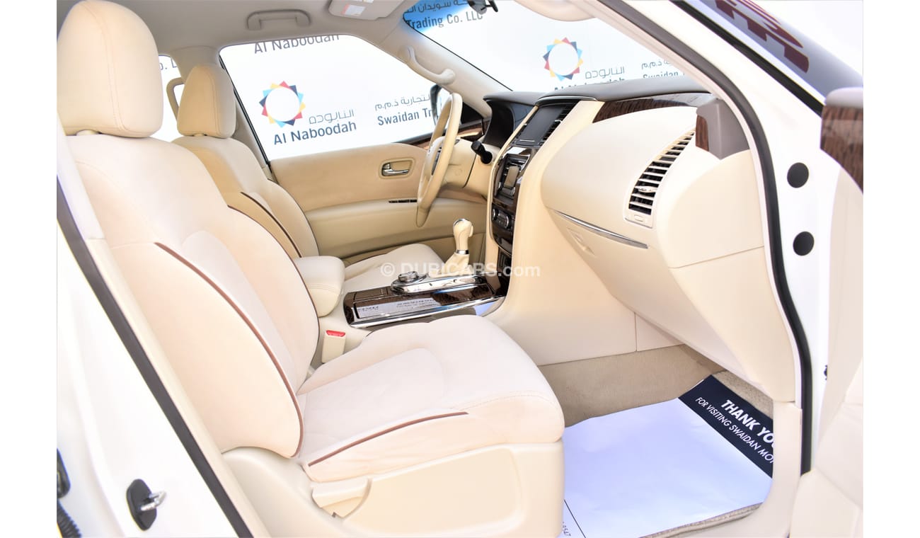 Nissan Patrol 5.6L SE V8 4WD 2015 GCC RAMADAN OFFER INSURANCE/SERVICE/WARRANTY