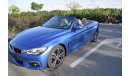 BMW 440i i 2017 HARD TOP CONVERTIBLE LOW MILEAGE M-KIT WARRANTY AND SERVICE CONTRACT FROM AGMC