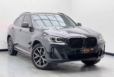 BMW X4 xDrive 30i M Sport 2.0L 2023 BMW X4 xDrive30i M-Sport, 2028 BMW Warranty, BMW Service History, GCC