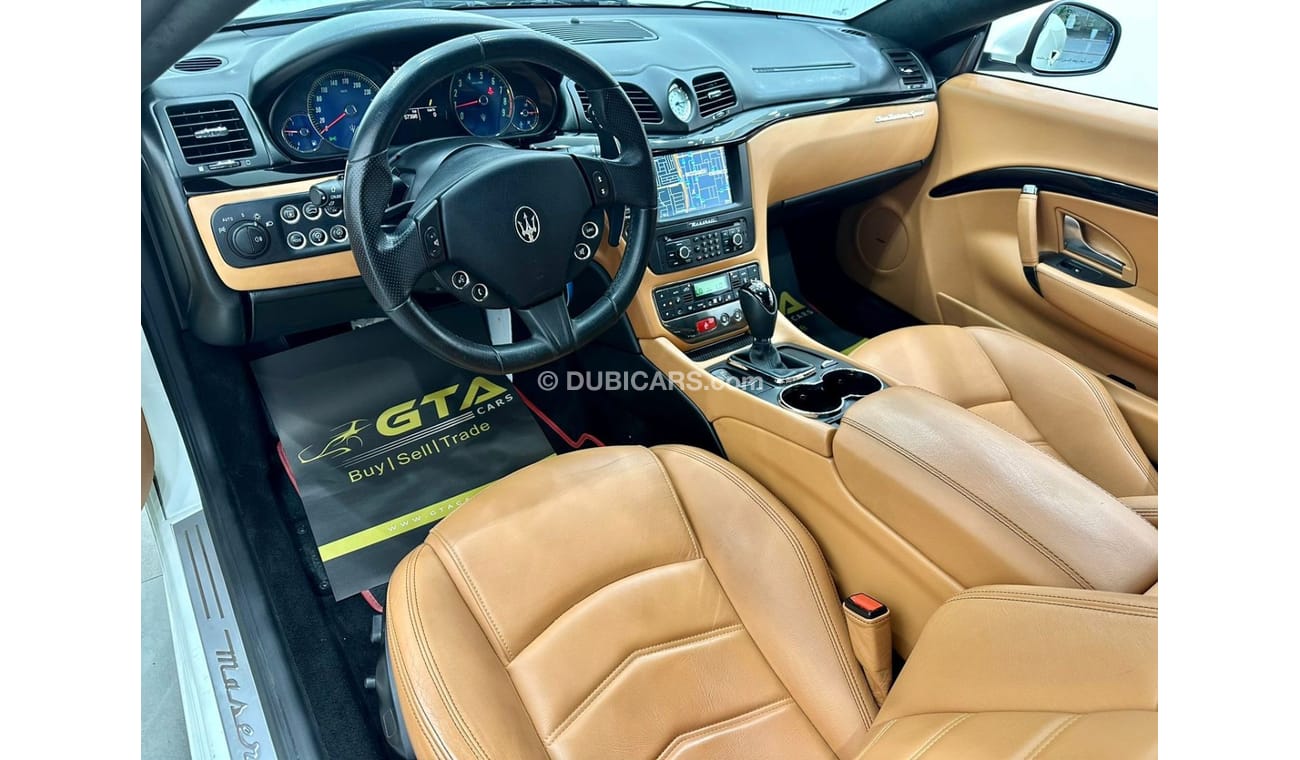 Maserati Granturismo 2015 Maserati GranTurismo Sport, Full Option, Service History, GCC