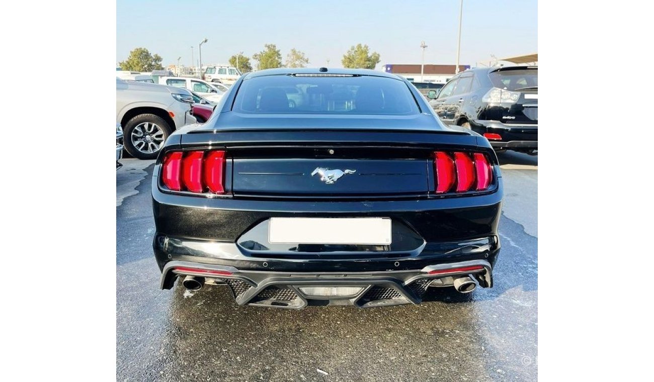 فورد موستانج Ford Mustang Ecoboost 2018 Black with Shelby Kit and Tesla Screen