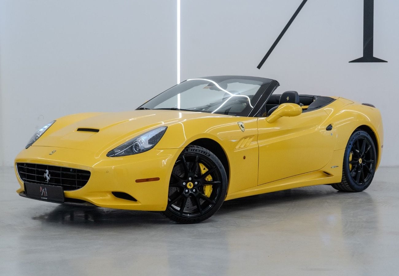 Ferrari California Std 4.3L (483 HP) 2013 Ferrari California, With Service Contract, Excellent Condition GCC Specs