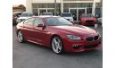 BMW 640i Bmw 640 model 2013 GCC car prefect condition full option low mileage panoramic roof leather seats b