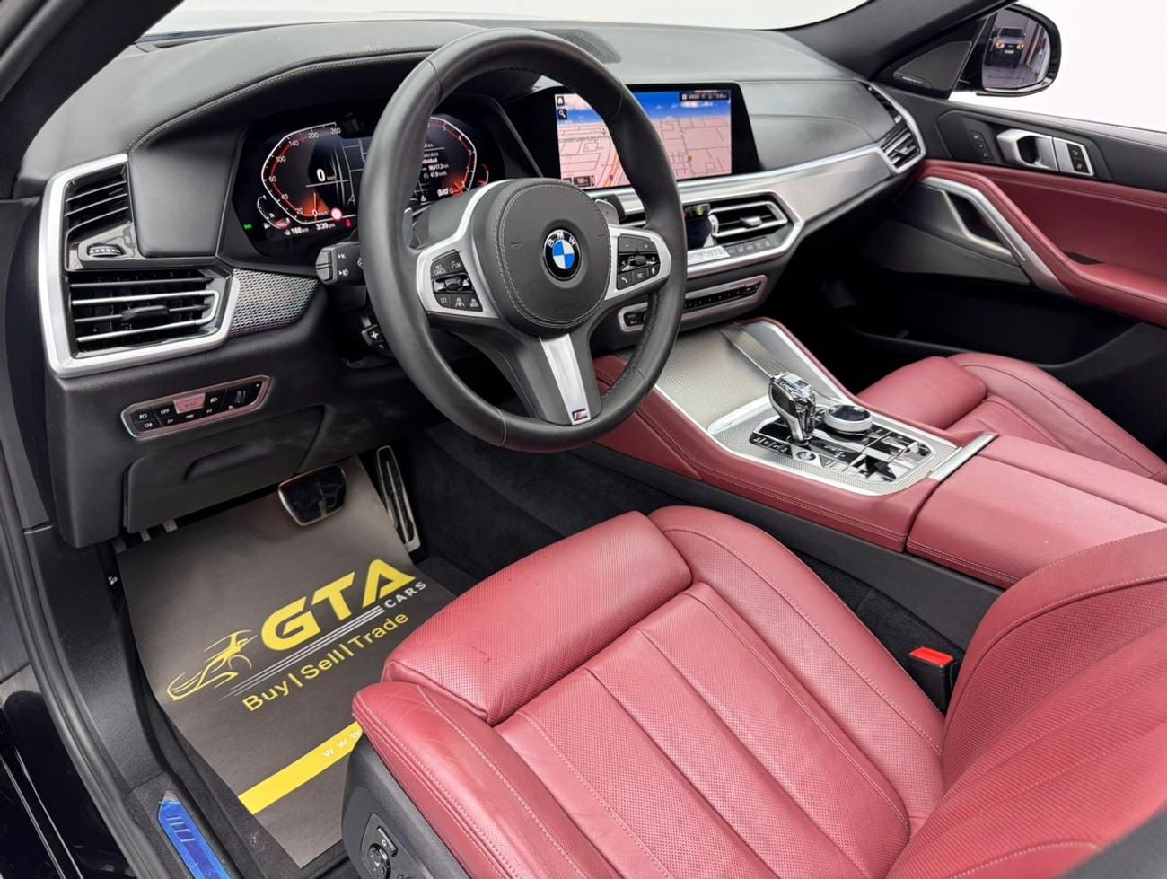 BMW X6 2021 BMW X6 xDrive40i M-Sport, Warranty, Full BMW Service History, Excellent Condition, GCC