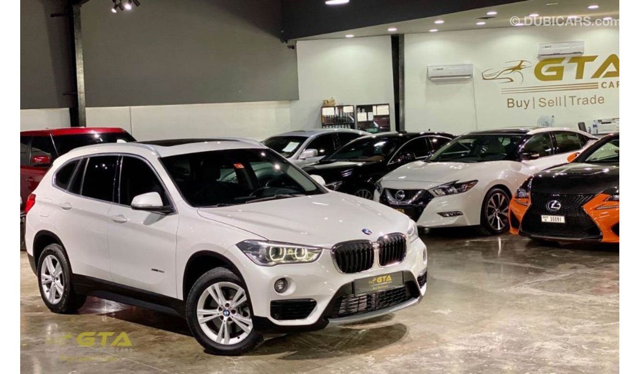 بي أم دبليو X1 2017 BMW X1 sDrive20i, Warranty, Service History, GCC