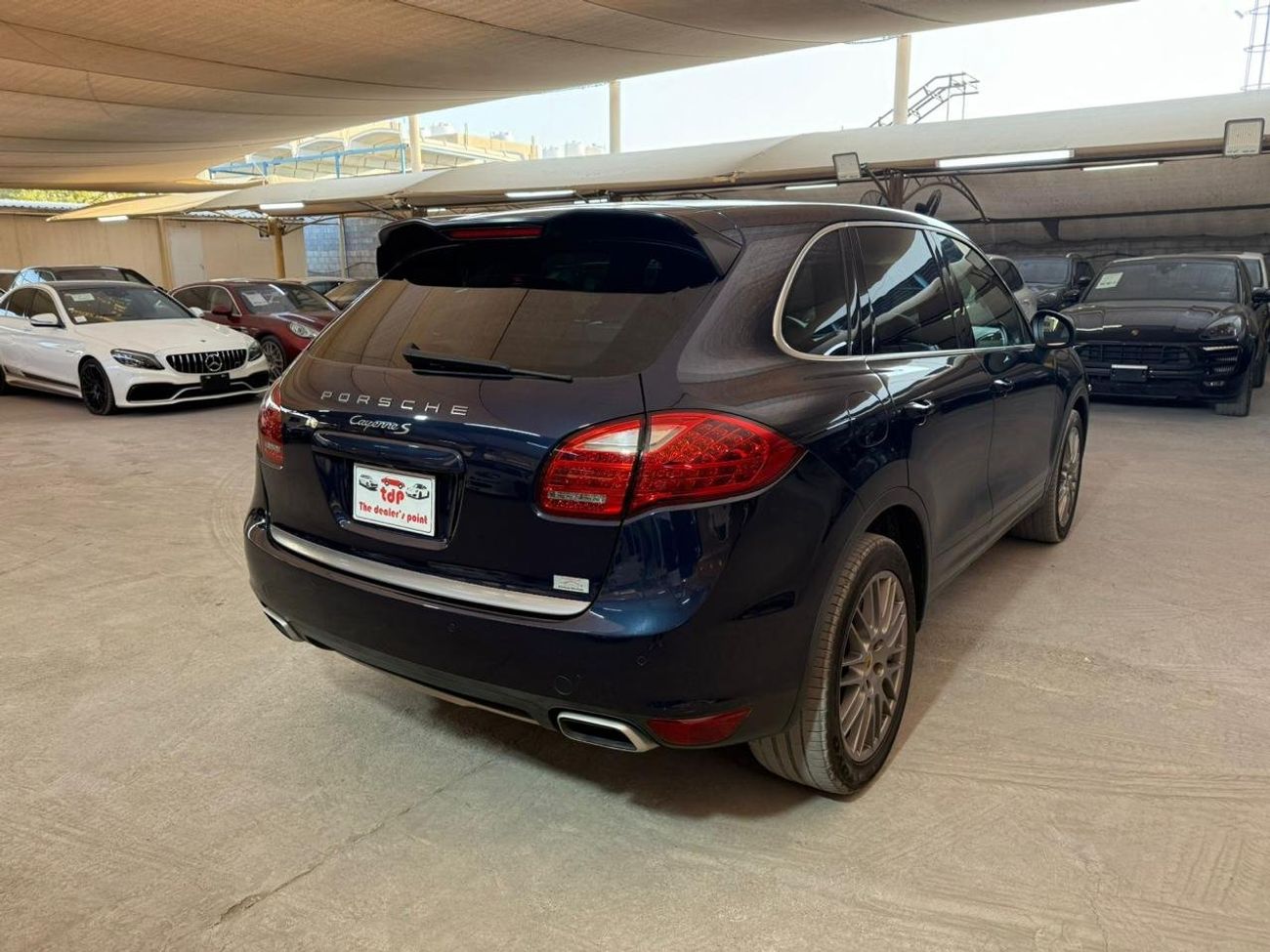 Porsche Cayenne S 4.8L | RARE TITANIUM BLUE INTERIOR | SERVICE HISTORY | SPORTS CHRONO PACKAGE