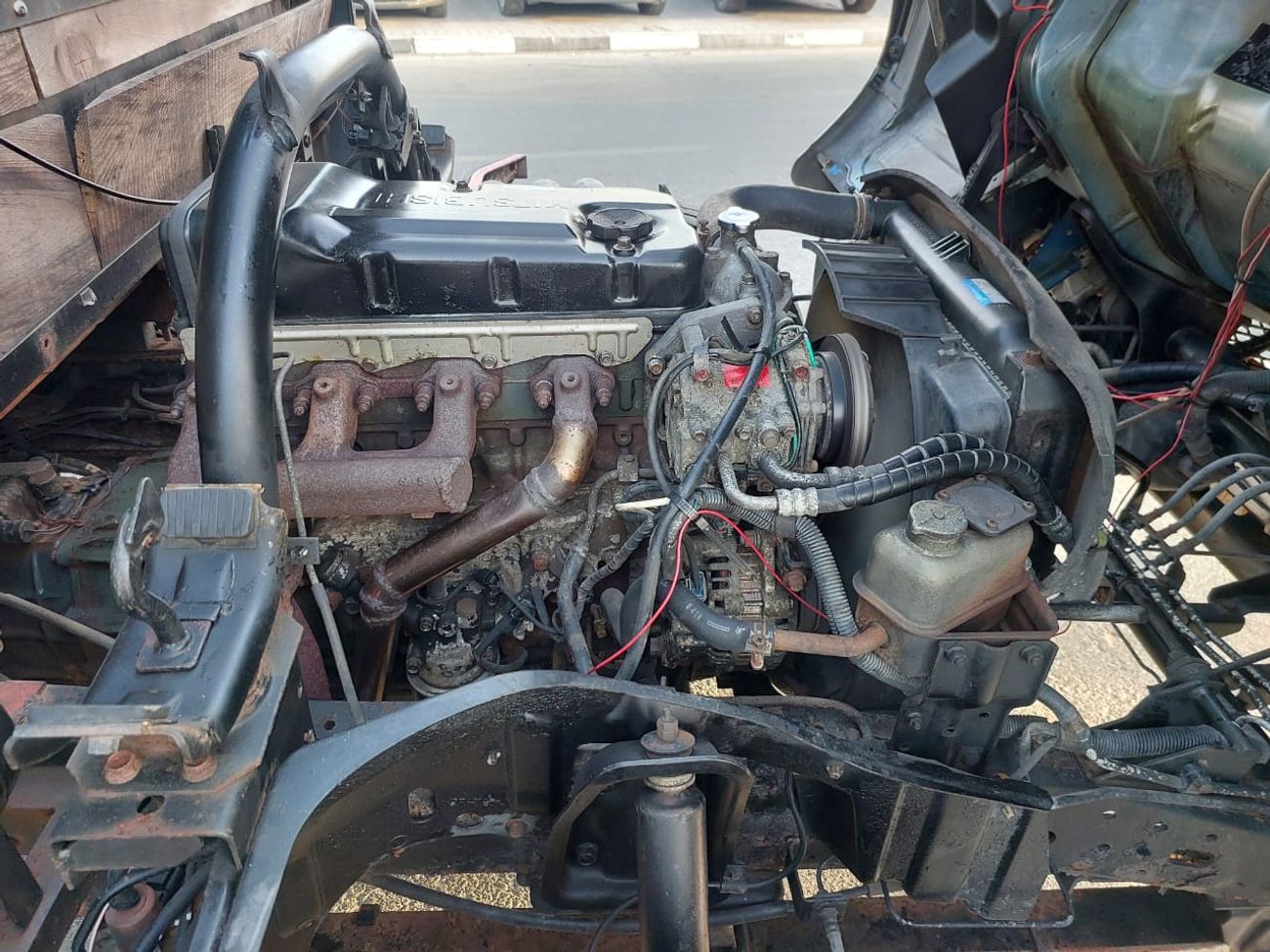 ميتسوبيشي فوسو كانتير MITSUBISHI CANTER TRUCK RHD 1995 MODEL 4.2 L DIESEL MANUAL(PM20009)