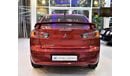 Mitsubishi Lancer EX 2015 Model!! in Red Color! GCC Specs