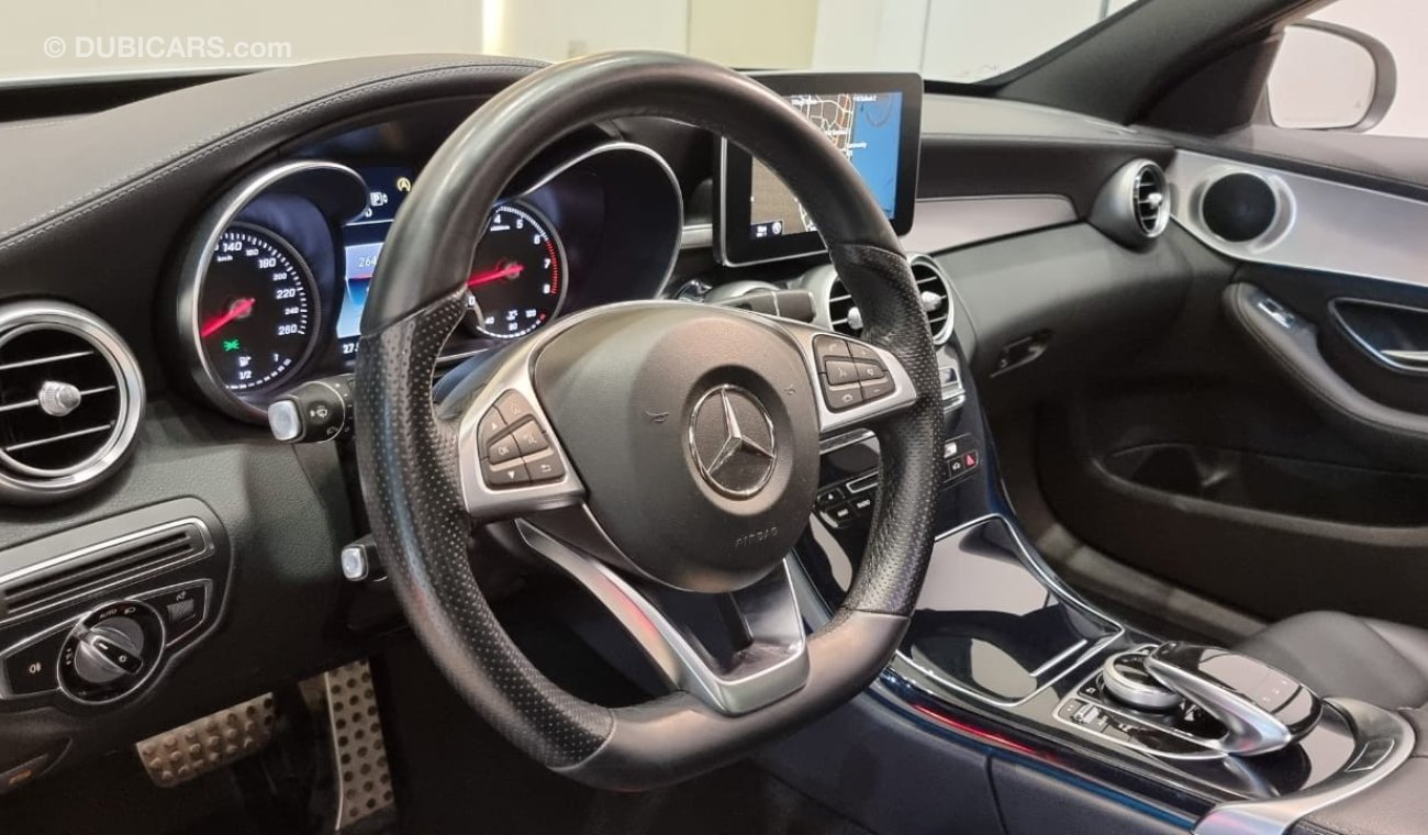 Mercedes-Benz C 200 2015 Mercedes C-200, Warranty, Full Service History, GCC