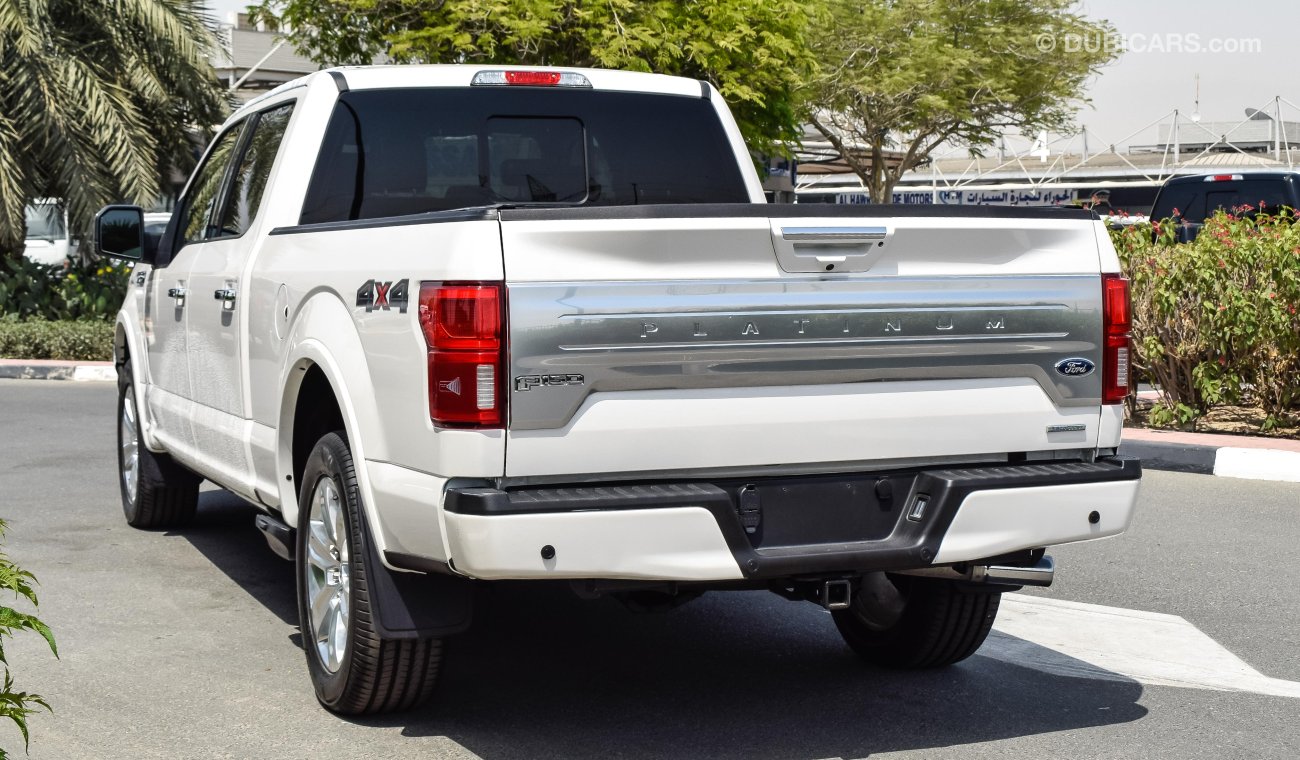 فورد F 150 4X4 PLATINUM ecoboost