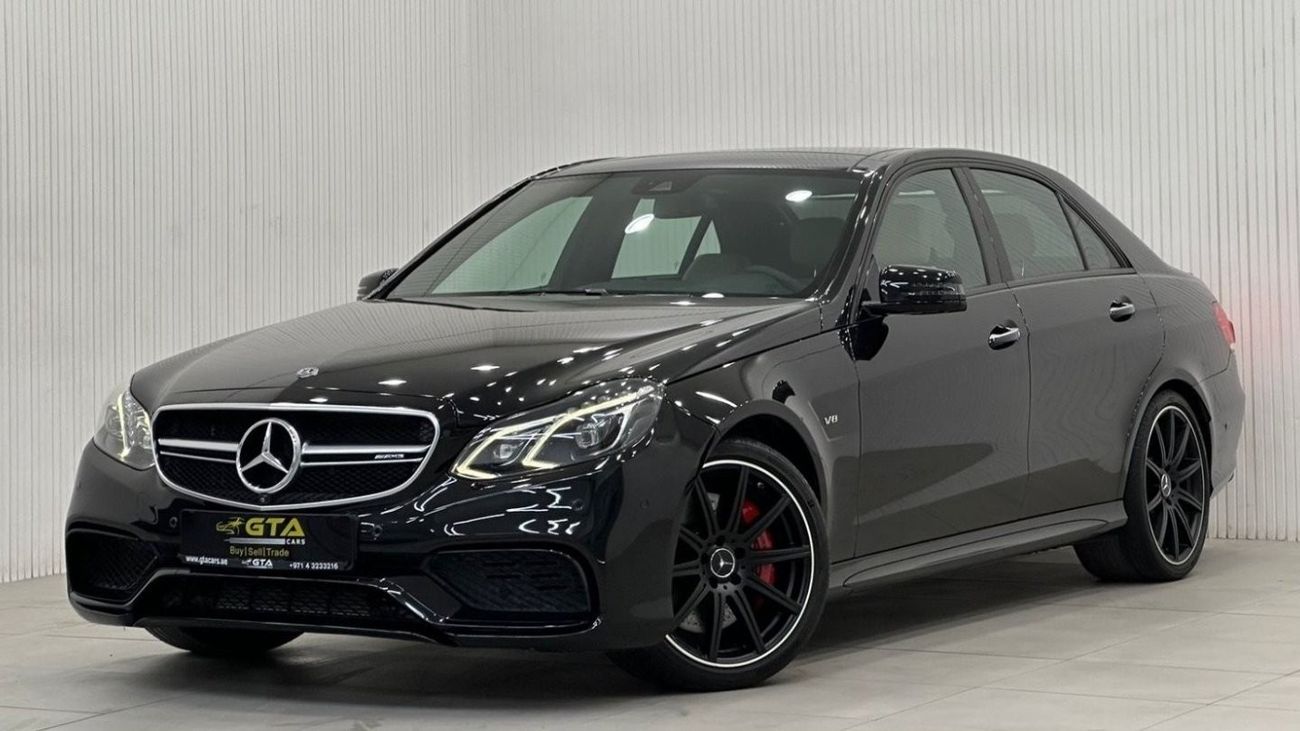 Mercedes-Benz E 63 AMG Std 2015 Mercedes Benz E63 AMG, Service History, Full Options, Excellent Condition, GCC