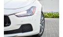 Maserati Ghibli S - GCC - AED 2,135 Per Month! - 0% DP