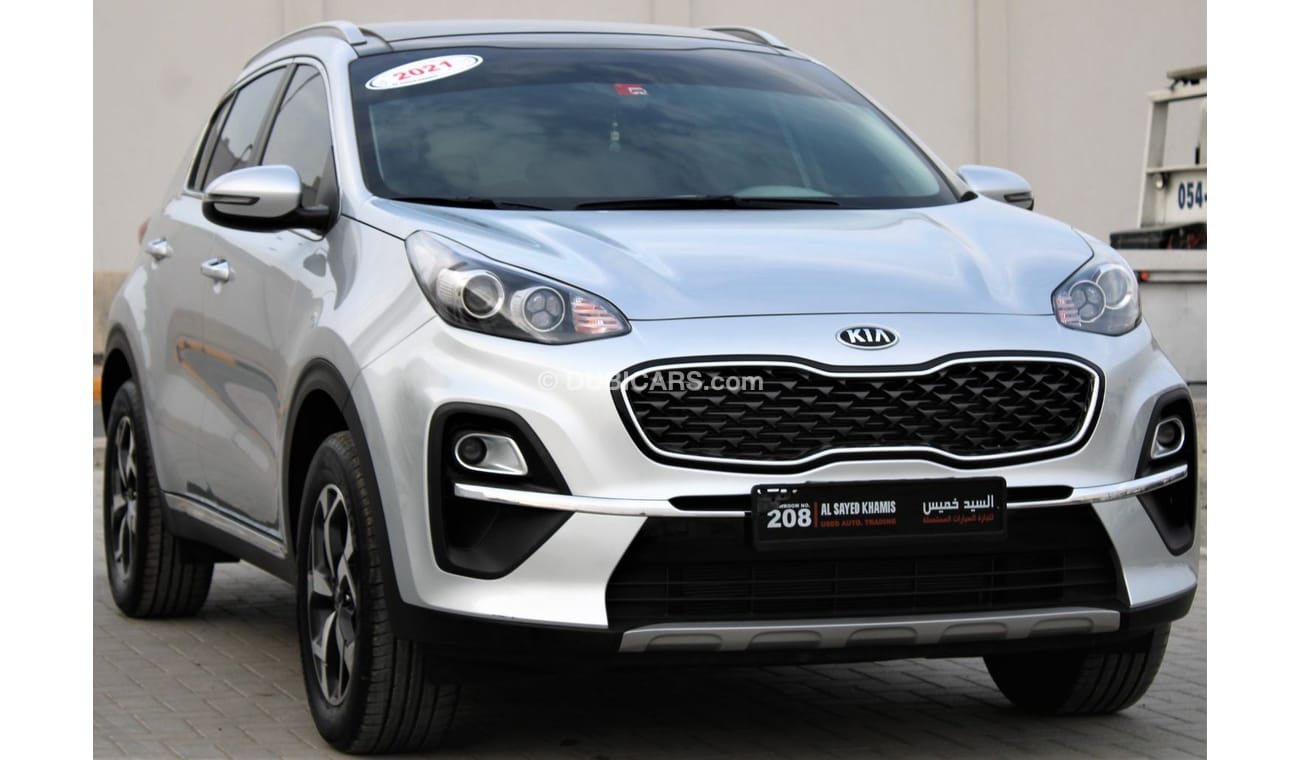 Kia Sportage Kia Sportage 2021 GCC 1600 CC in good condition, full, without paint, without accidents, very clean 