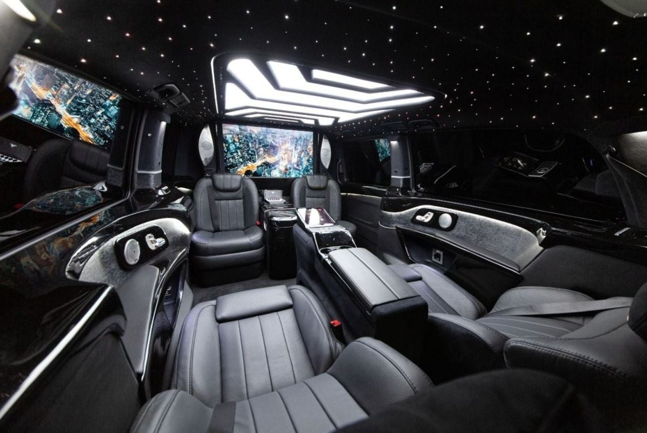 Mercedes Benz V300 AVANTGARDE ERTEX LUXURY DESIGN - PRADA BLACK KNIGHT