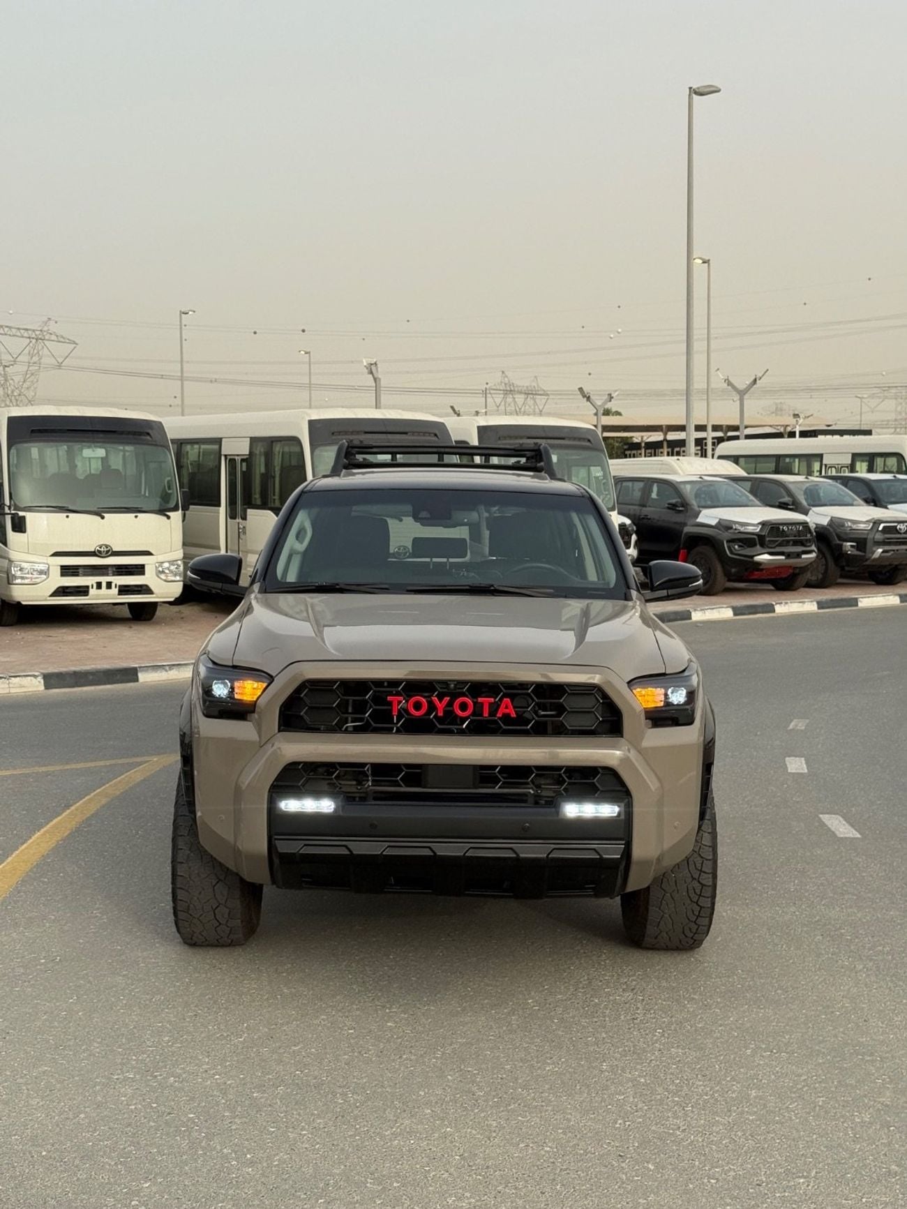 Toyota 4Runner 2024 TRD Off-Road PREMIUM 360 CAMERAS FACELIFT 2025 DESERT BEIGE V6