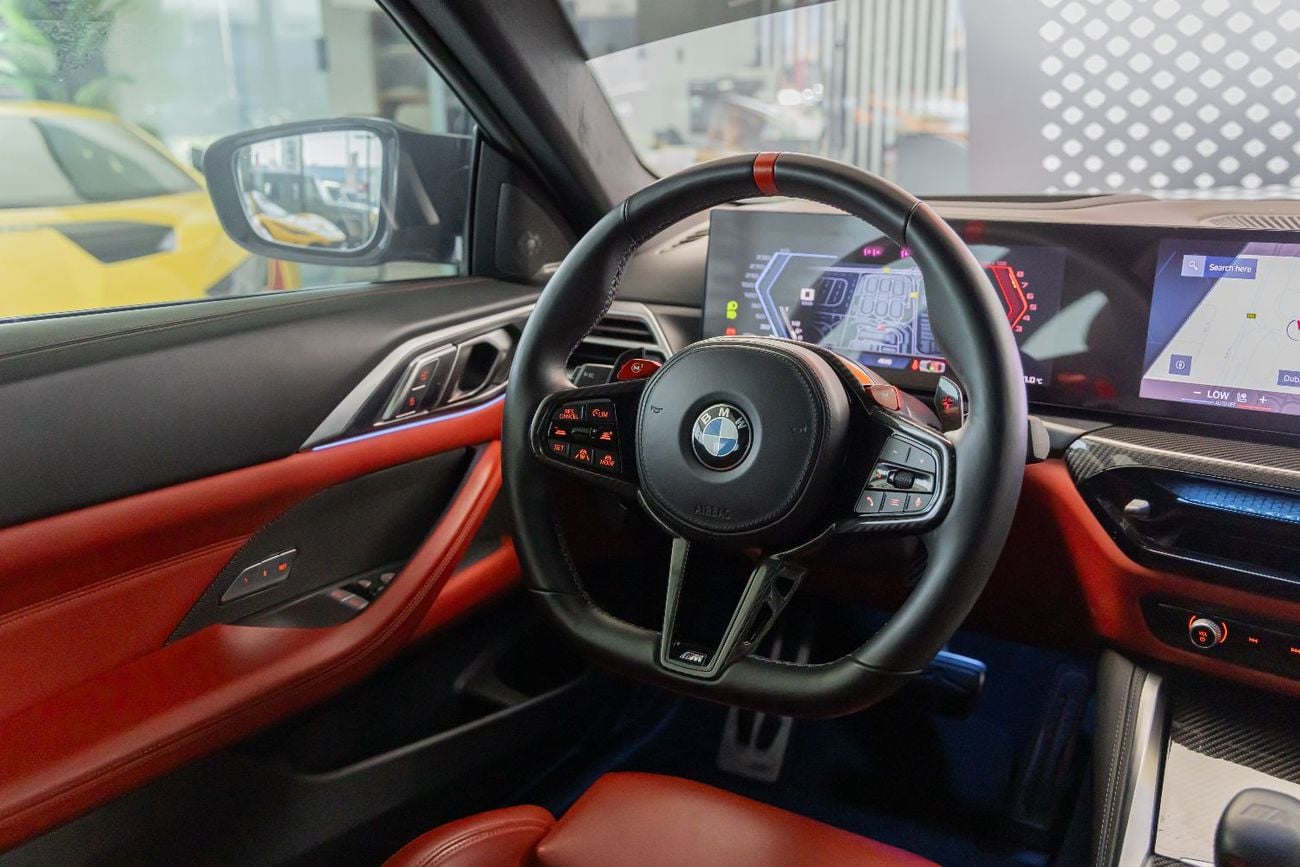 BMW M4 BMW M4 COMPETITION | COUPE | GCC | 5 YEARS WARRANTY | SERVICE CONTRACT | FULL CARBON FIBER 2025