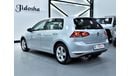 Volkswagen Golf EXCELLENT DEAL for our Volkswagen Golf TSi ( 2014 Model ) in Silver Color GCC Specs