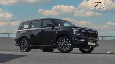 Nissan Patrol (For Export , НА ЭКСПОРТ) LE Platinum City 3.5TT V6 4X4 2026 GCC 0Km Без пробега