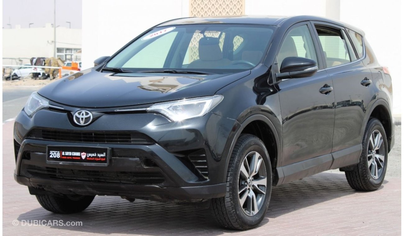 Toyota RAV4 Toyota Rav4 2017 GCC black in excellent condition without accidents, very clean from inside and outs