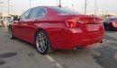 BMW 550i Bmw 550 model2013 GCC car prefect condition full option low mileage excellent sound system radio Blu