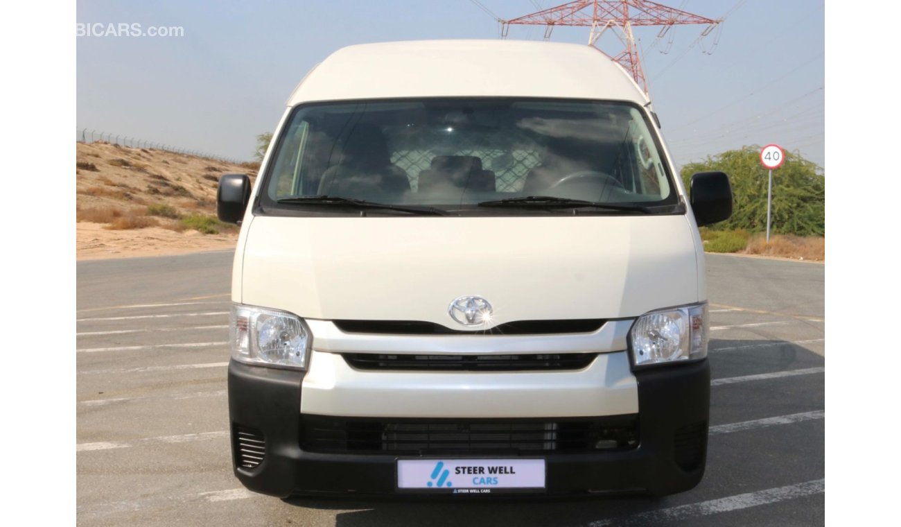 Toyota Hiace 2017 | HIACE GLS HIROOF CARGO VAN WITH GCC SPECS AND EXCELLENT CONDITION