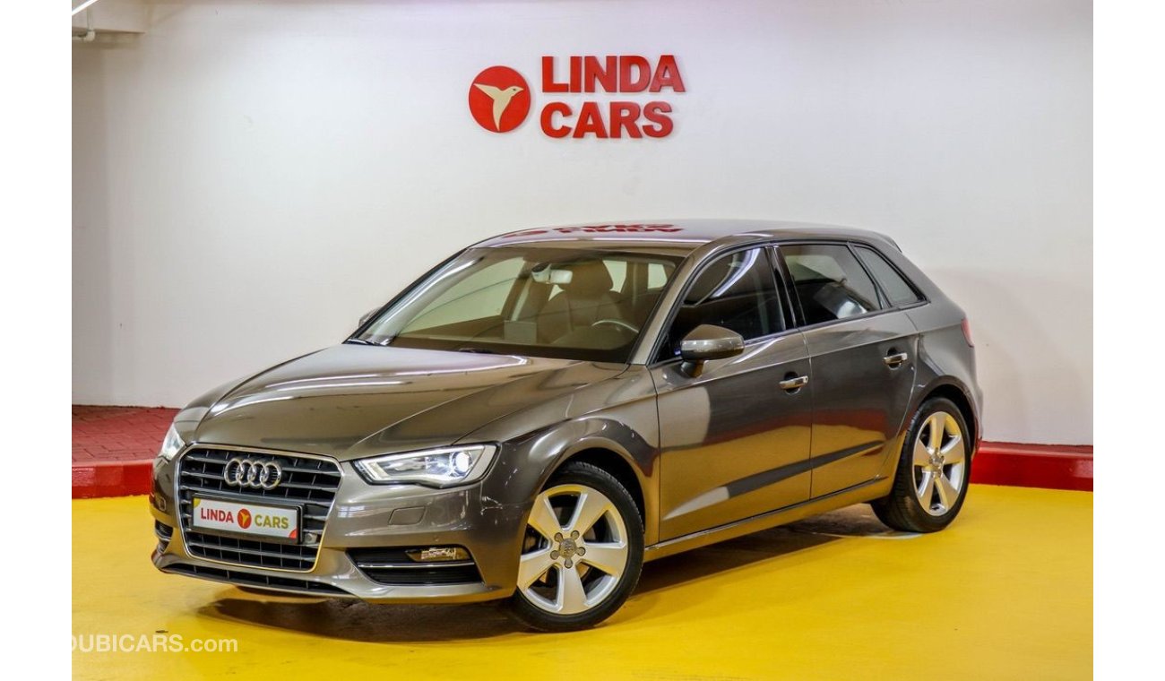 Audi A3 Audi A3 Sportback 30 TFSI 1.4L 2016 GCC under Warranty with Zero Down-Payment.