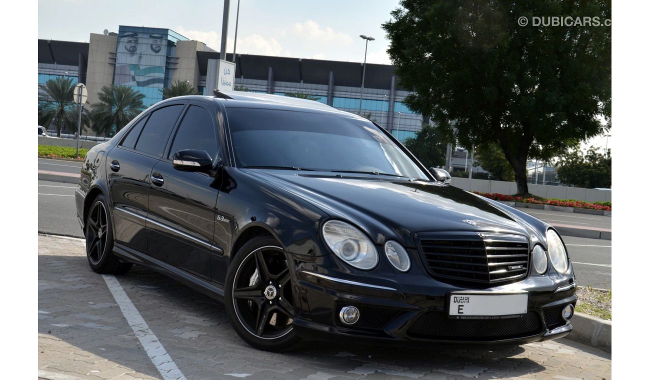 مرسيدس بنز E 63 AMG In Perfect Condition