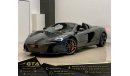 مكلارين 650S 2016 McLaren 650S Spider, Full Service History, Warranty, GCC