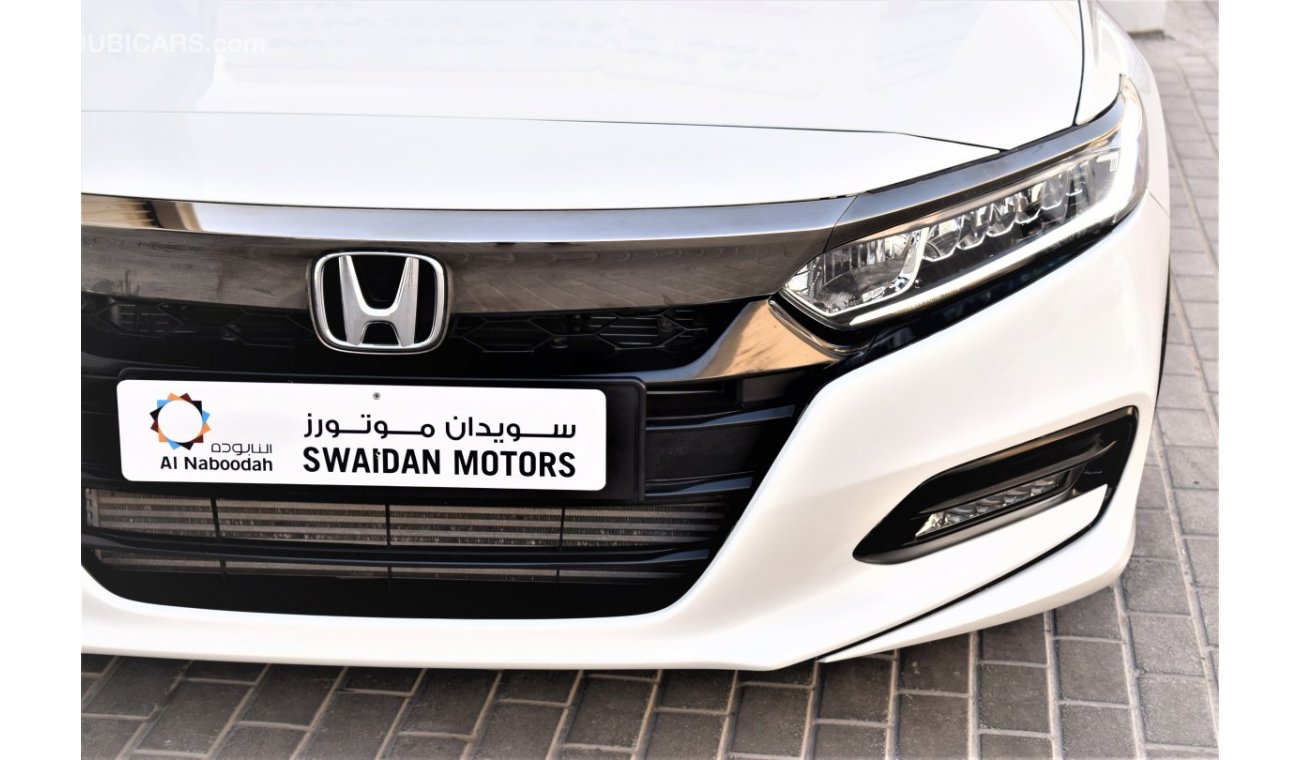 Honda Accord AED 1958 PM | 0% DP | 1.5L LX SPORT GCC WARRANTY