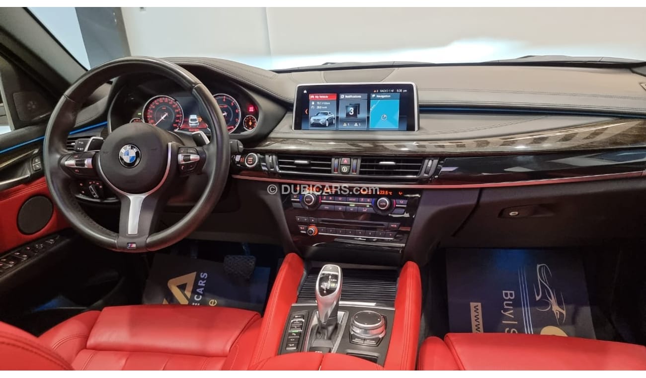 بي أم دبليو X6 2019 BMW X6 xDrive35i M Sport, 2026 BMW Service + 2023 BMW Warranty, Full Service History, GCC