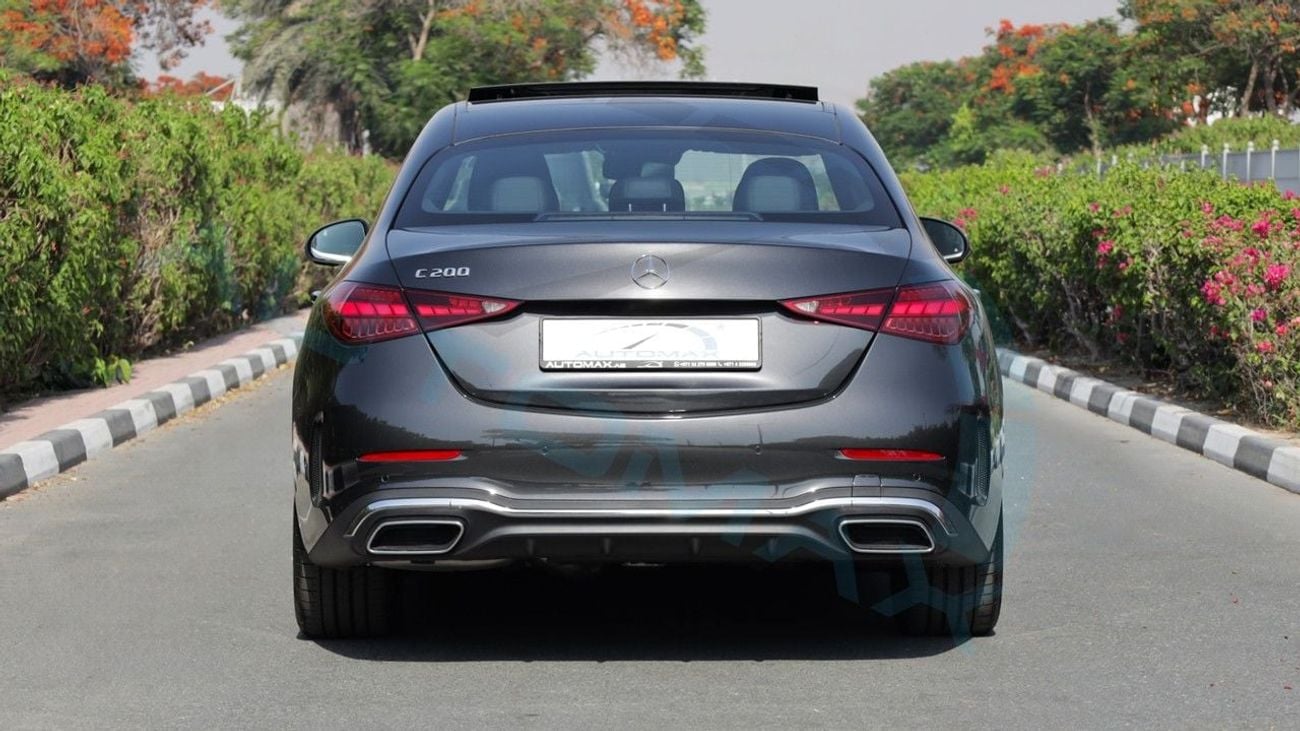 مرسيدس بنز C 200 AMG EQ Boost 1.5T RWD GCC 2026 With 2 Years Unlimited Mileage Warranty @Official Dealer