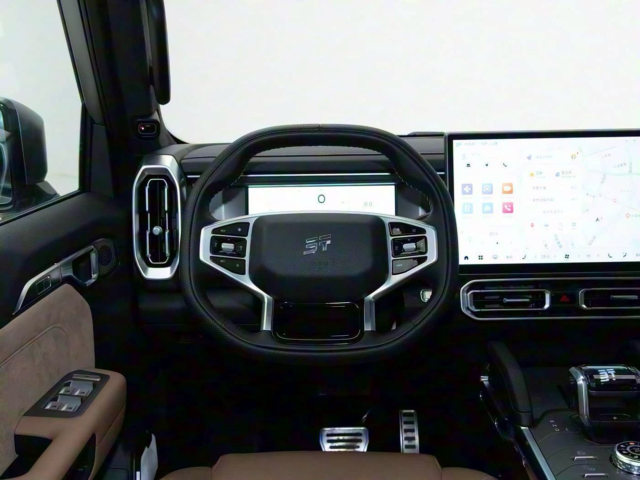 Jetour T2 Export only | Jetour Traveller 2025 2.0TD XWD Automatic Conquer Plus | Full Option - Brown interior