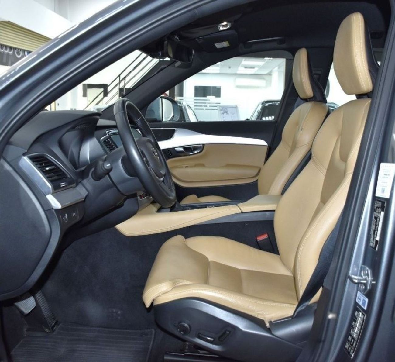 فولفو XC 90 EXCELLENT DEAL for our Volvo XC90 T5 AWD ( 2019 Model ) in Grey Color GCC Specs