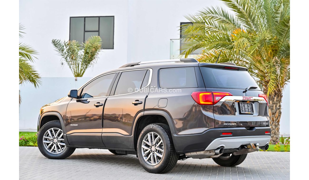 GMC Acadia | AED 1,743 Per Month | 0% DP | Exceptional Condition | Low Kms