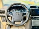 Toyota Prado VXR Toyota Prado Fuel Petrol cylinder 4 black colour outside and beige inside