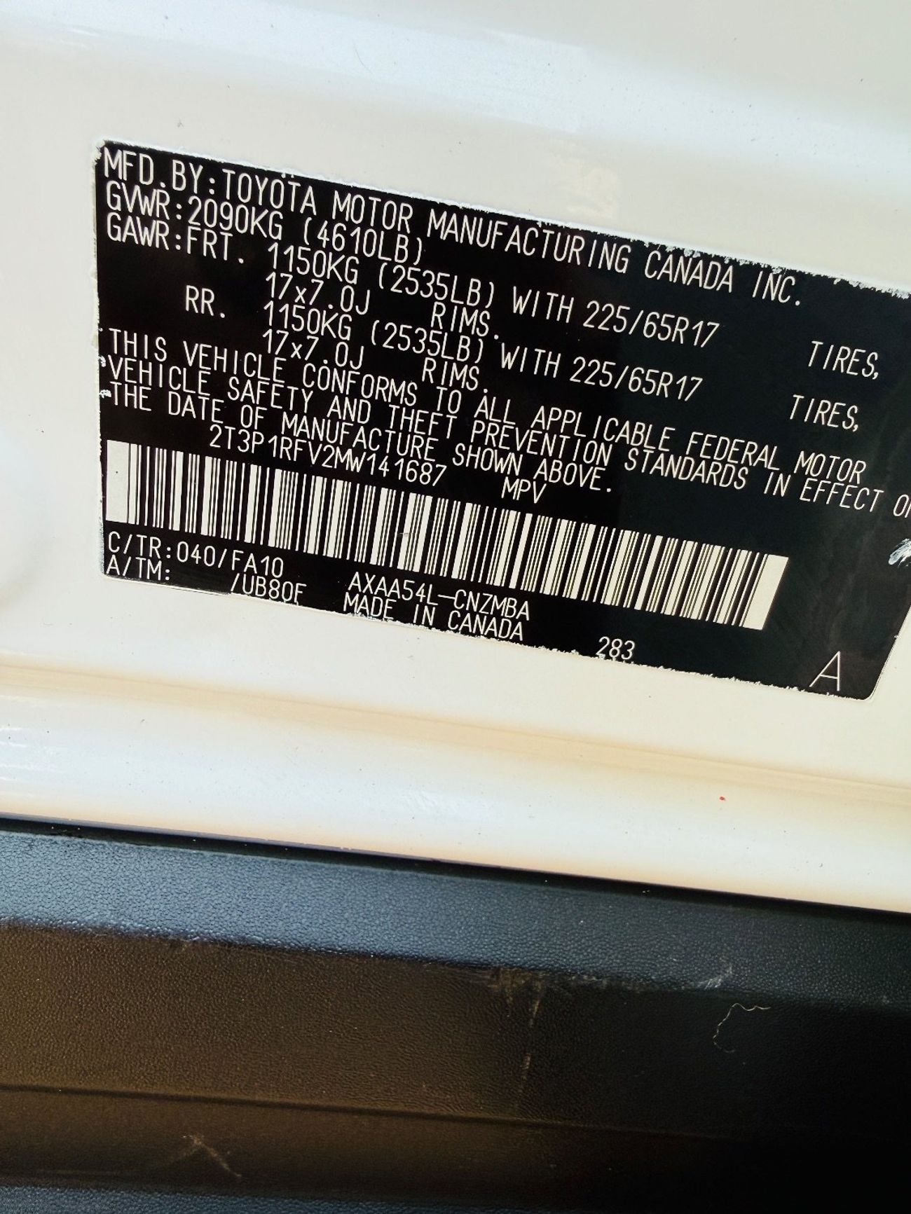 Toyota RAV4 RAV4 XLE AWD 4x4 Full option