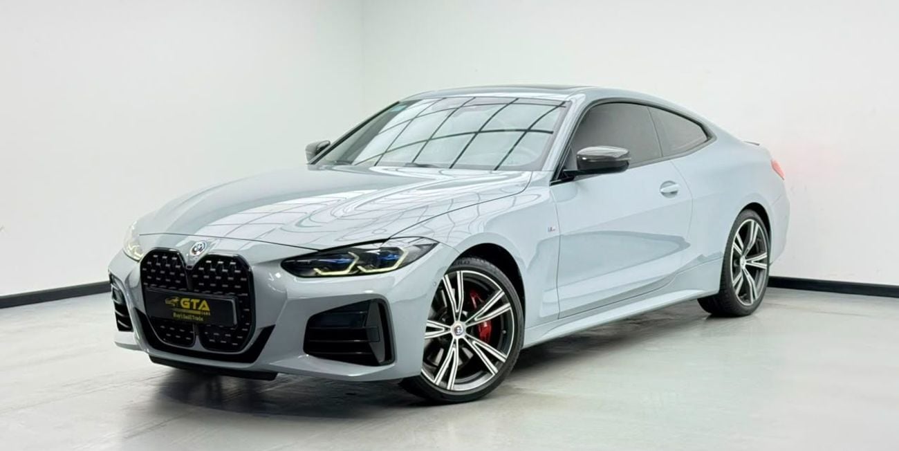 BMW M440i XDRIVE 2022 BMW M440i xDrive Coupe, Warranty, Full BMW Service History, Fully Loaded, GCC