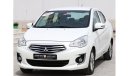 Mitsubishi Attrage GLX Mid Mitsubishi Attrage 2020 GCC in excellent condition without accidents without paint