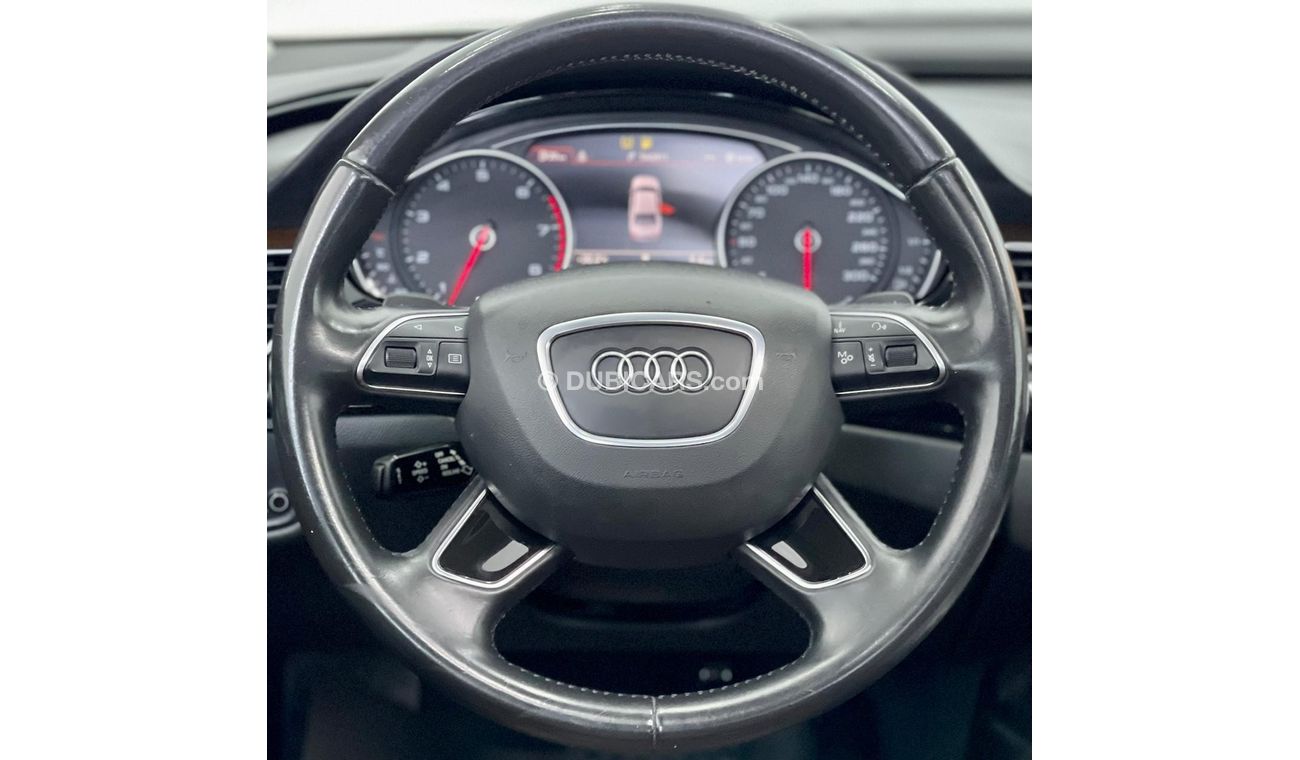 Audi A8 L 50 TFSI quattro 2016 Audi A8L 50 TFSI Quattro, Warranty, Service History, GCC