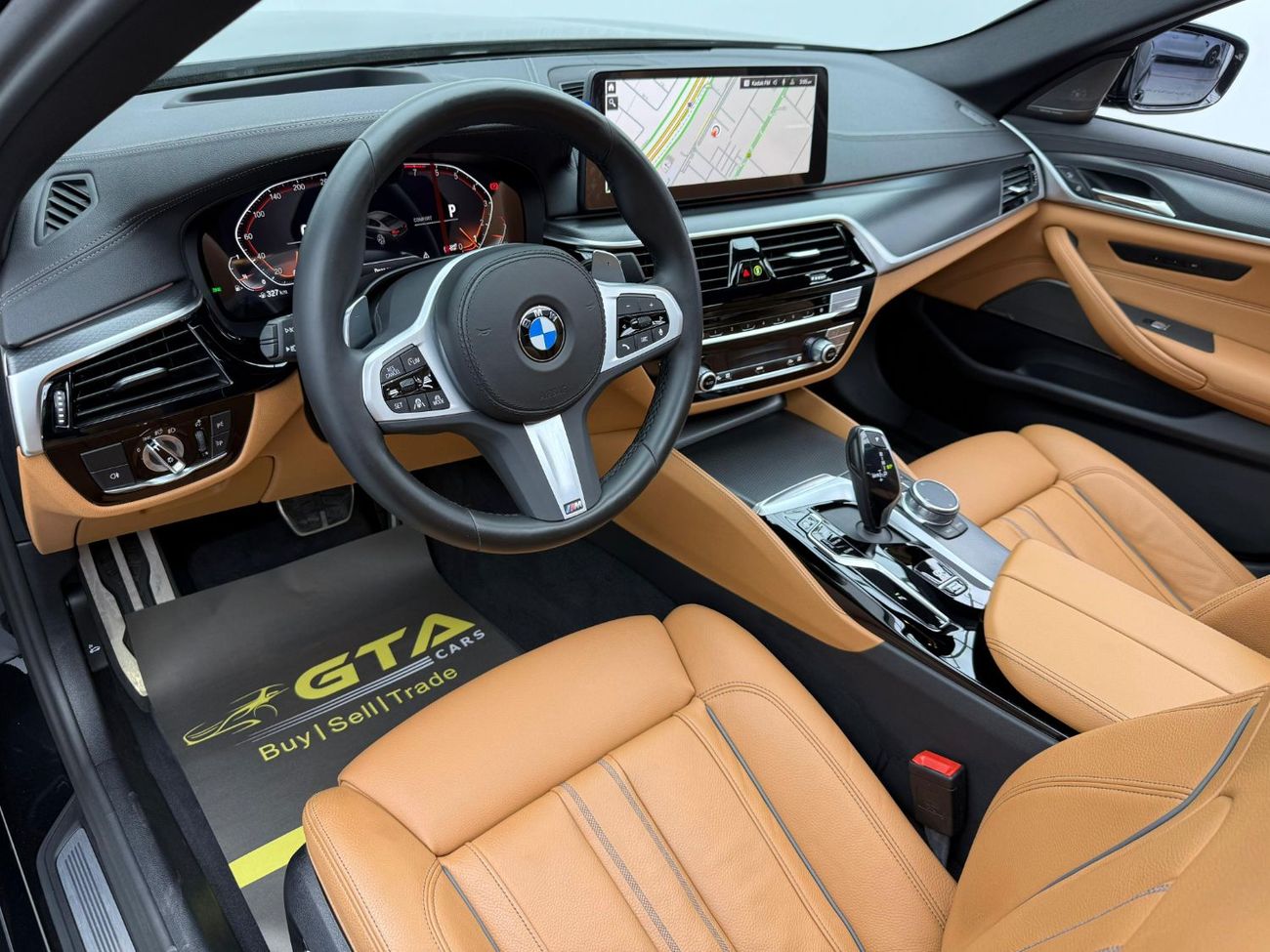 بي أم دبليو 540i 2023 BMW 540i M-Sport, 2028 BMW Warranty + Service Pack, Low Km, Excellent Condition, GCC