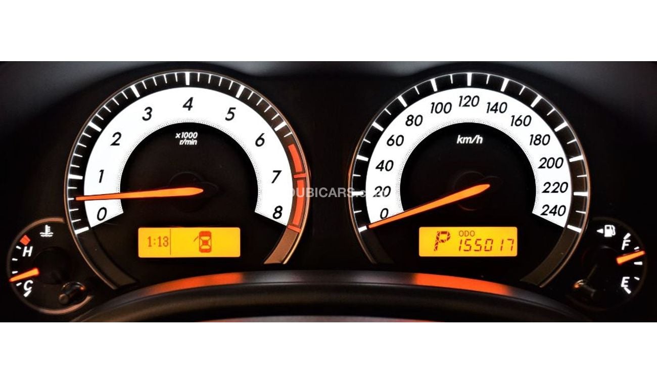 تويوتا كورولا Amazing Toyota Corolla XLi 2012 Model!! in Black Color! GCC Specs