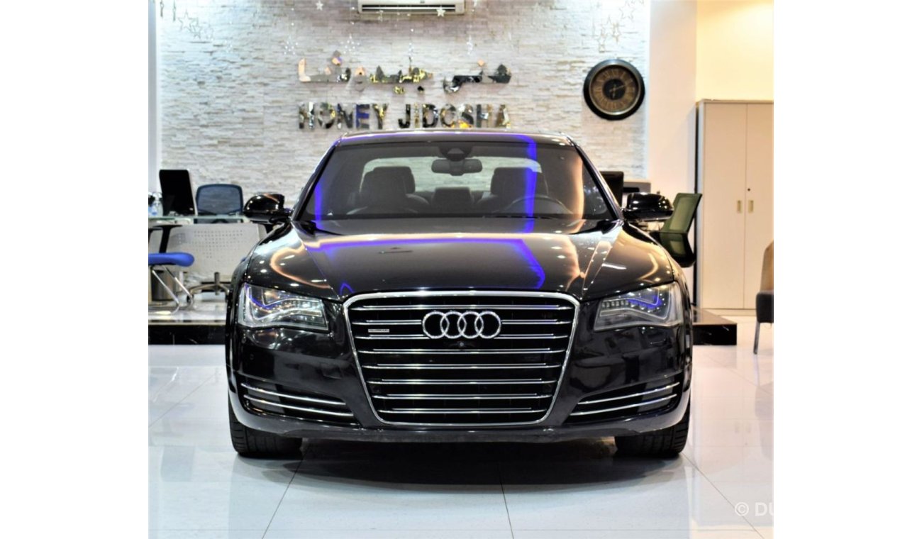 أودي A8 VERY LOW MILEAGE and in PERFECT CONDIITION Audi A8 L 3.0T QUATTRO 2013 Model!! in Black Color! GCC S