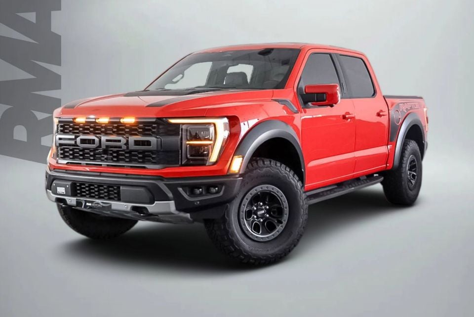 F150 Rma Used Ford F-150 Raptor 3.5L V6 2022 for sale in Dubai - 853427
