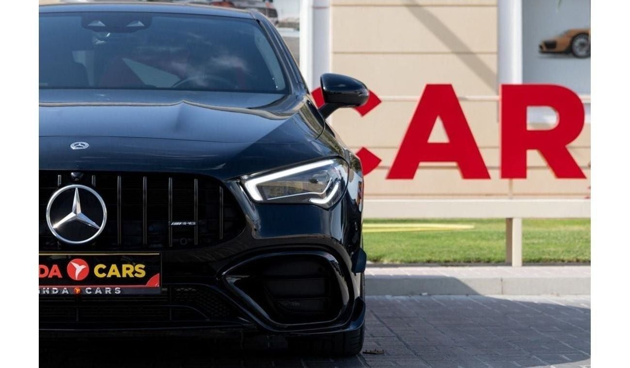 Mercedes-Benz CLA 45 AMG Mercedes-Benz CLA45 AMG S 2021 GCC under Agency Warranty and Service Contract with Flexible Down-Pay