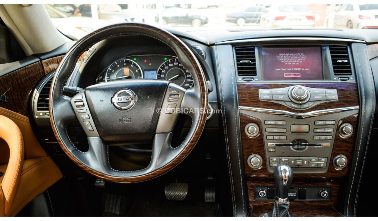 نيسان باترول نيسان باترول بلاتينيوم اس اي ٢٠١٦ مواصفات خليجيه فل اوبشن رقم 1 بدون حوادث او صبغ نهائيا بحالة الوكا