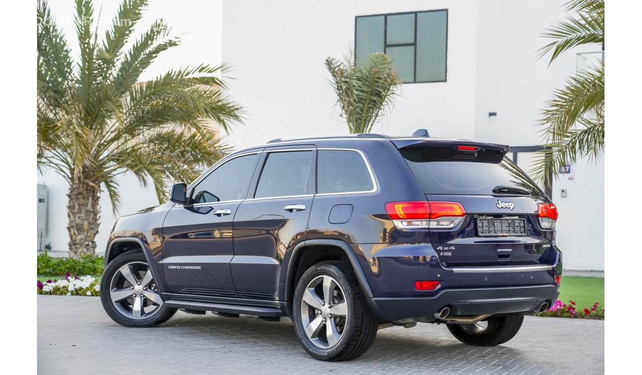 جيب جراند شيروكي Limited V8 - Fully Loaded! - Spectacular Condition! - AED 1,351 PM! - 0% DP